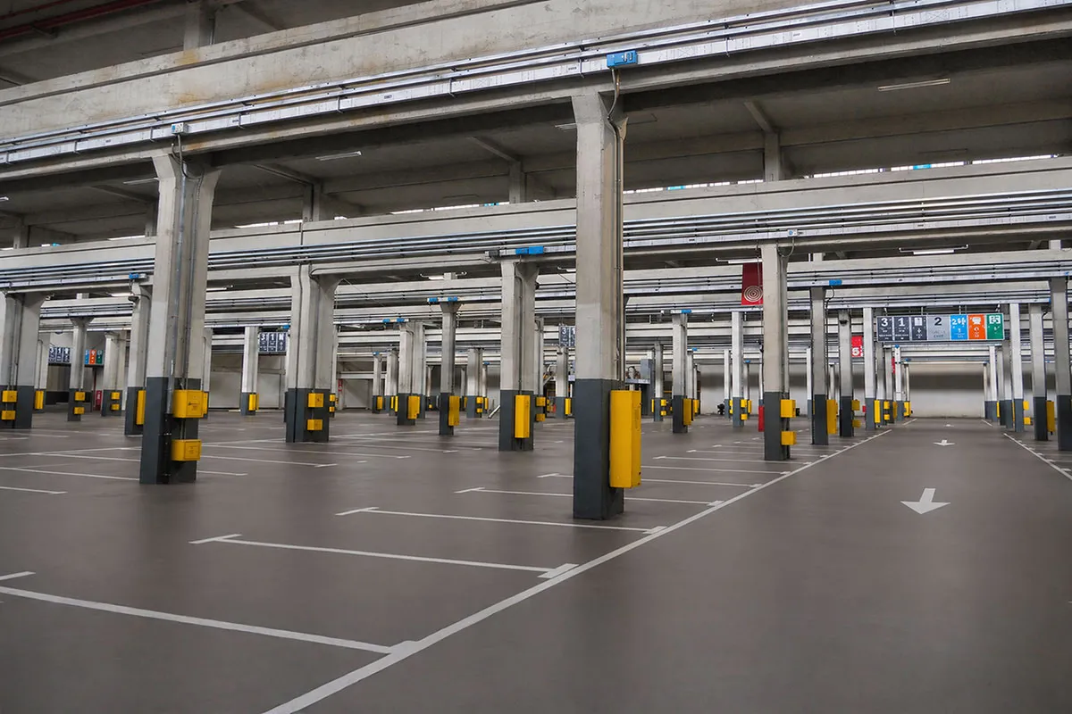 Epoxy gietvloer showroom Almere